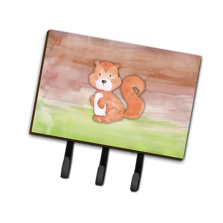 Carolines Treasures Squirrel Watercolor Leash or Key Holder BB7439TH68